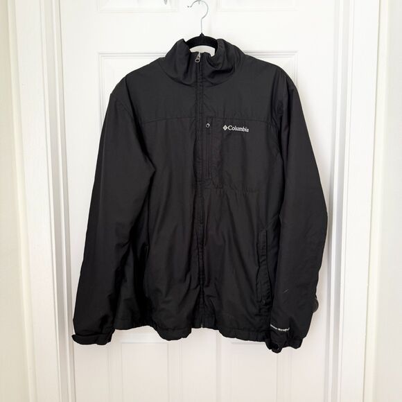 Men Columbia Northern Utilizer II Jacket Omni Shield in Black Size Large - Picture 2 of 10